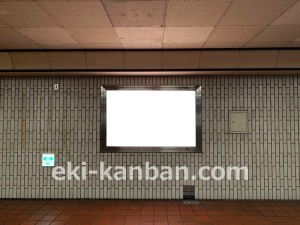 名古屋地下鉄／八田駅／東山線№B1-9№9駅看板、写真2