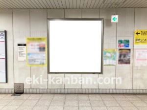 名古屋地下鉄／総合リハビリセンター駅／名城線№B1-5№5駅看板、写真2