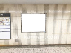 名古屋地下鉄／大曽根駅／名城線№B1-7№7駅看板、写真2