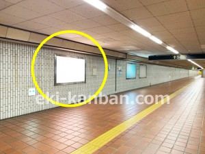 名古屋地下鉄／八田駅／東山線№B1-9№9駅看板、写真1