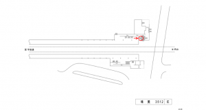 名鉄／味美駅／／№209駅看板、位置図