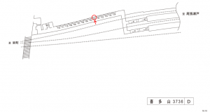 名鉄／喜多山駅／／№102駅看板、位置図