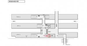 JR東海／笠寺駅／№A-15№15駅看板、位置図