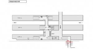 JR東海／笠寺駅／№A-16№16駅看板、位置図