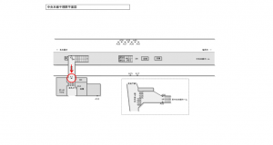 JR東海／千種駅／№A-1№1駅看板、位置図