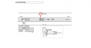 JR東海／千種駅／№A-36№36駅看板、位置図