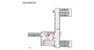 JR東海／愛野駅／№A-6№6駅看板、位置図