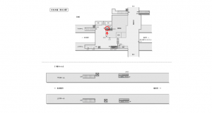 JR東海／春日井駅／№A-45№45駅看板、位置図