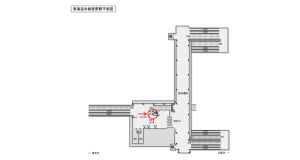 JR東海／愛野駅／№A-5№5駅看板、位置図