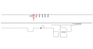 JR東海／大岡駅／№A-7№7駅看板、位置図