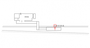 JR東海／富士岡駅／№A-1№1駅看板、位置図