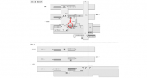 JR東海／多治見駅／№A-49№49駅看板、位置図