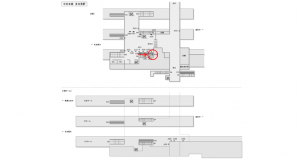 JR東海／多治見駅／№A-48№48駅看板、位置図