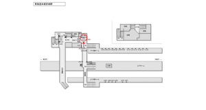 JR東海／安城駅／№A-55№55駅看板、位置図