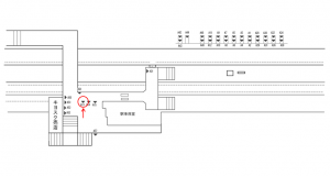 JR東海／御殿場駅／№A-13№13駅看板、位置図