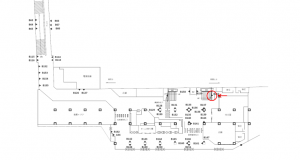 JR東海／三島駅／№B-157№157駅看板、位置図