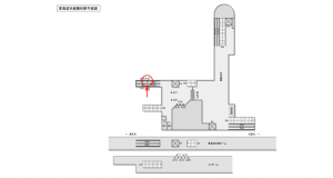 JR東海／藤枝駅／№A-30№30駅看板、位置図