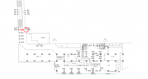 JR東海／三島駅／№B-113№113駅看板、位置図