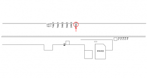 JR東海／大岡駅／№A-16№16駅看板、位置図