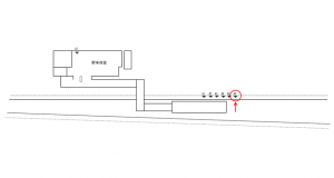 JR東海／富士岡駅／№A-6№6駅看板、位置図