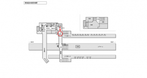 JR東海／安城駅／№A-48№48駅看板、位置図