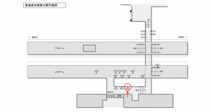 JR東海／掛川駅／№A-43№43駅看板、位置図