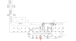 JR東海／三島駅／№B-150№150駅看板、位置図