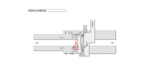 JR東海／三河安城駅／№A-17№17駅看板、位置図