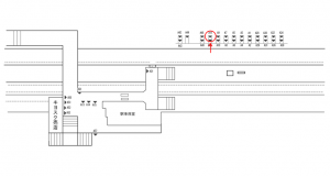 JR東海／御殿場駅／№A-11№11駅看板、位置図