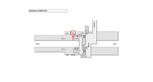 JR東海／三河安城駅／№A-15№15駅看板、位置図