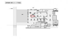 JR東海／掛川駅／№B-49№49駅看板、位置図