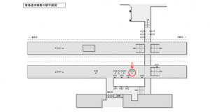 JR東海／掛川駅／№A-53№53駅看板、位置図