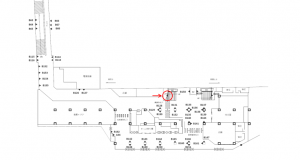 JR東海／三島駅／№B-156№156駅看板、位置図