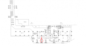 JR東海／三島駅／№B-143№143駅看板、位置図