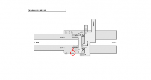 JR東海／三河安城駅／№A-6№6駅看板、位置図