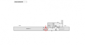 JR東海／西岐阜駅／№A-11№11駅看板、位置図