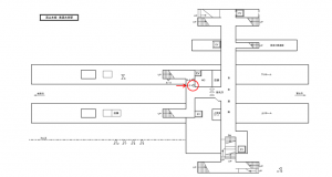 JR東海／美濃太田駅／№A-3№3駅看板、位置図