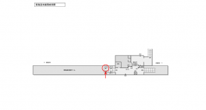 JR東海／西岐阜駅／№A-10№10駅看板、位置図