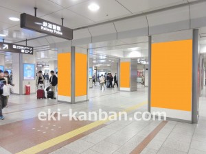 JR東海／名古屋駅／名古屋駅柱シート広告駅広告、写真2