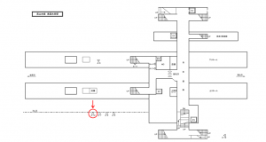 JR東海／美濃太田駅／№A-12№12駅看板、位置図