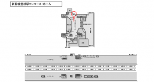 JR東海／豊橋駅／№B-59№59駅看板、位置図