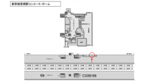 JR東海／豊橋駅／№B-56№56駅看板、位置図