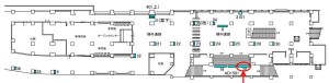 JR　天満駅／JR大阪環状線／№020、位置図