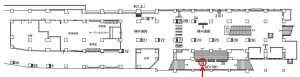 JR　天満駅／JR大阪環状線／№019、位置図