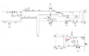 阪急　京都河原町駅／／№677、位置図