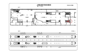 JR　JR難波駅／／№017、位置図