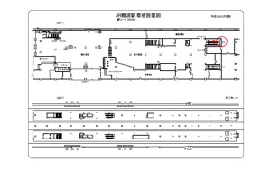 JR　JR難波駅／／№019、位置図