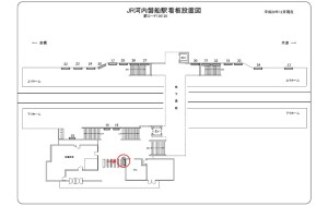 JR　河内磐船駅／／№040、位置図