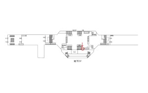 近鉄／近鉄日本橋駅／難波線／№103、位置図