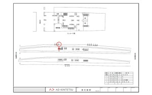 近鉄／東花園駅／奈良線／№003、位置図